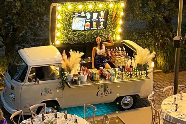 Cactus Van Bar  -  Cocktail Catering γάμου