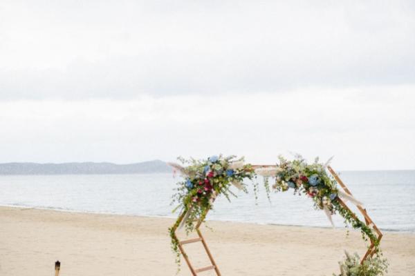 Γαλάζια Ακτή - γάμος σε παραλία Μαραθώνας