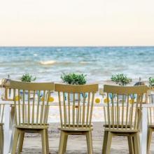 Γαλάζια Ακτή - γάμος σε παραλία Μαραθώνας