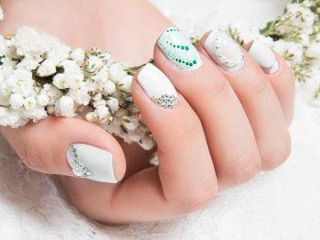 Perfect Wedding Nail Art